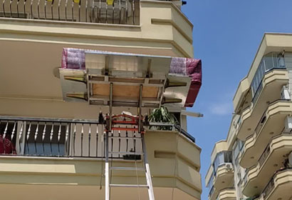 İzmir Ottoman asansörlü evden eve nakliyat hizmeti